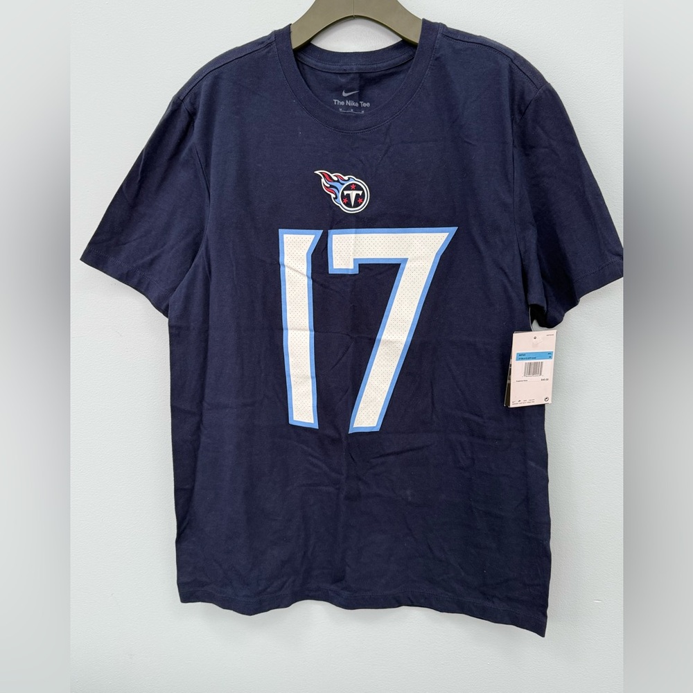 Tennessee Titans Ryan Tannehill Shirt Jersey Men's M Nike Dri-Fit #17 NFL NEW